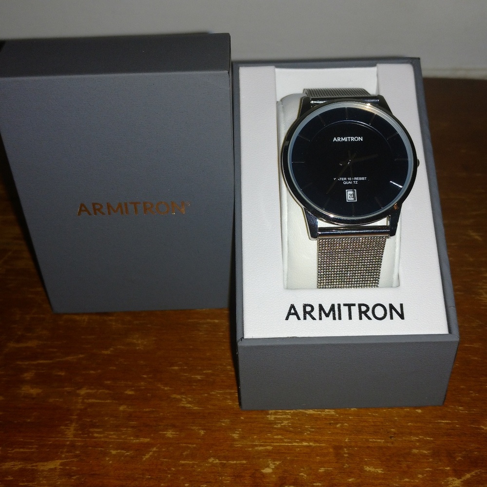 Armitron Analog watch with mesh band